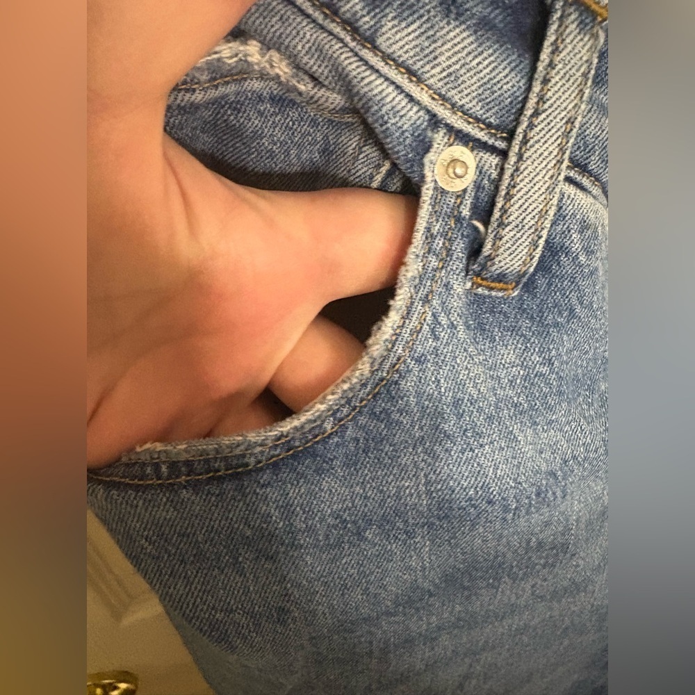 Abercrombie & Fitch 90s Straight Ultra High Rise Jeans – Size 20 (35) - Picture 5 of 12
